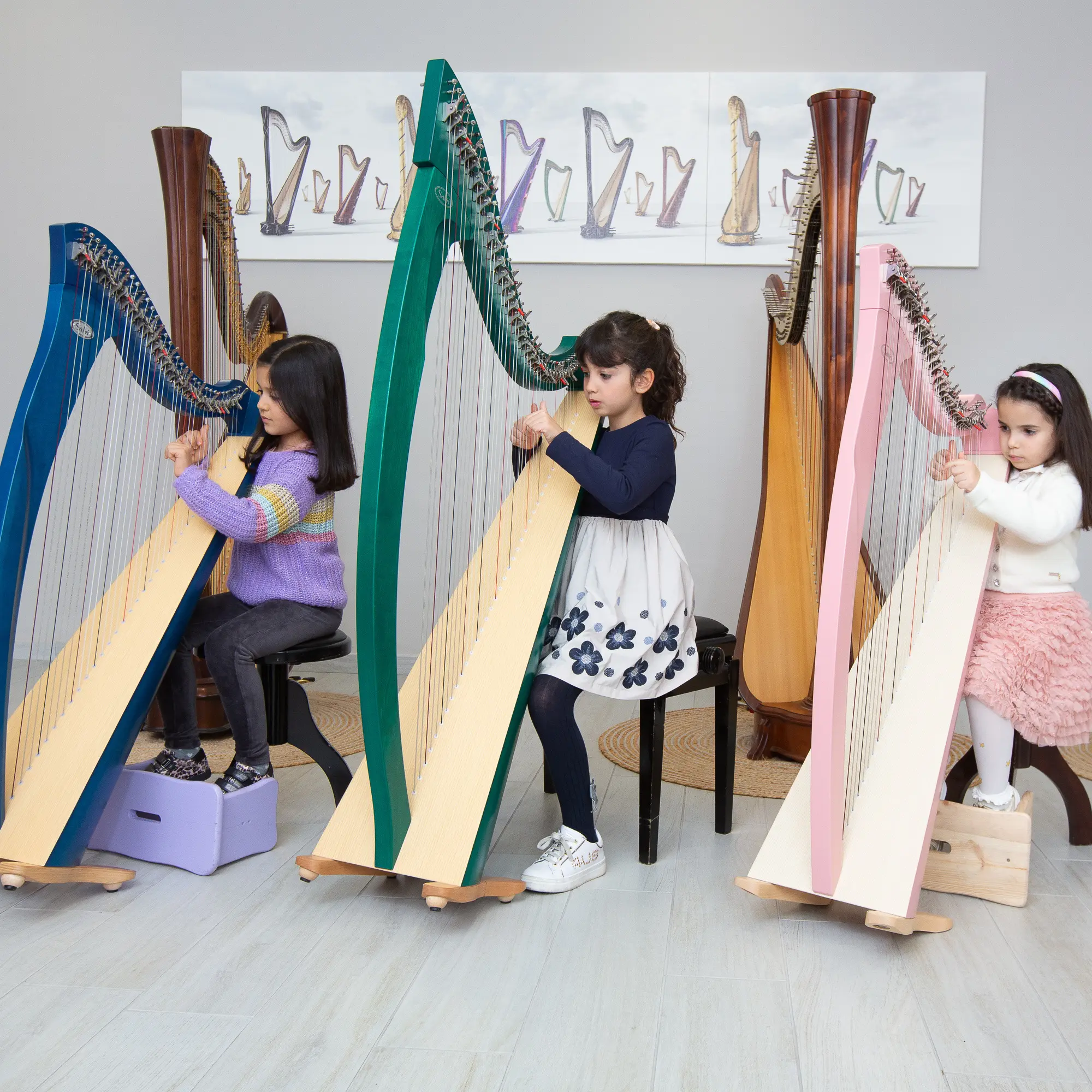 Corsi d’arpa per bambini - scuola di musica