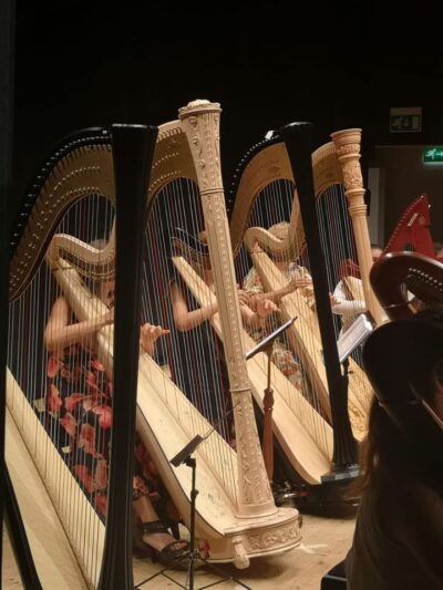 Sardinia Suzuki Harp Ensemble Arpeggiando scuola di musica Suzuki Tiziana Loi
