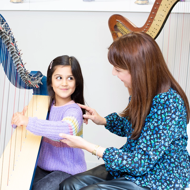 Corsi d’arpa per bambini Metodo Suzuki - Scuola di musica Cagliari