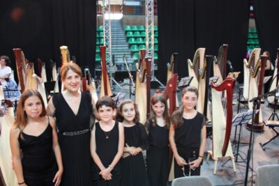 Sardinia Suzuki Harp Ensemble Arpeggiando scuola di musica Suzuki Tiziana Loi