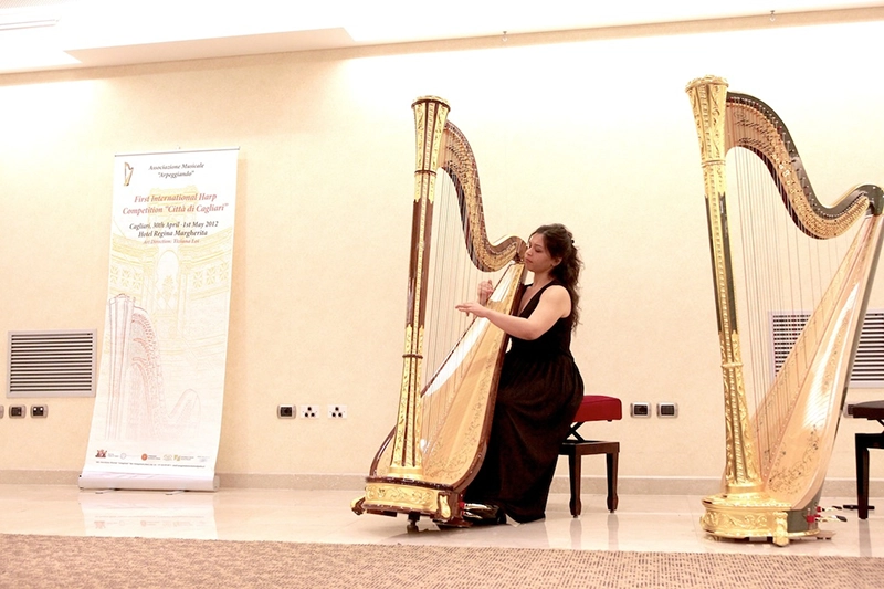 Merve Kocabeyler Primo premio Concorso Internazionale d’arpa Città di Cagliari 2012